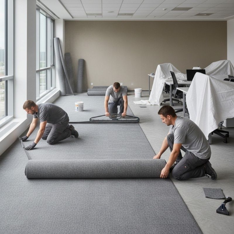 Our team working on Flooring Service projects in Catonsville, MD