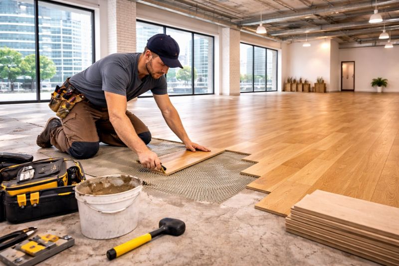 Commercial Hardwood Service in Hydes, MD