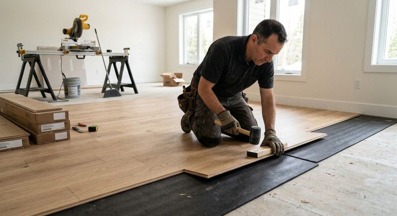 Engineered Wood Installation in Catonsville, MD