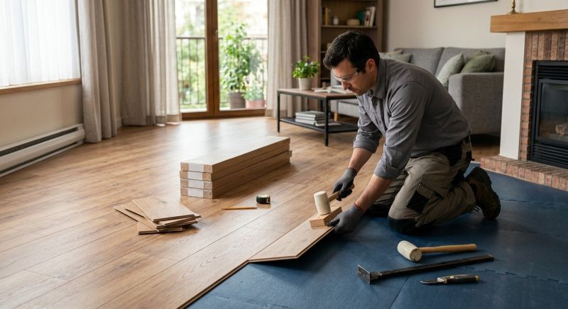 Laminate Floor Installation in Baltimore County, MD