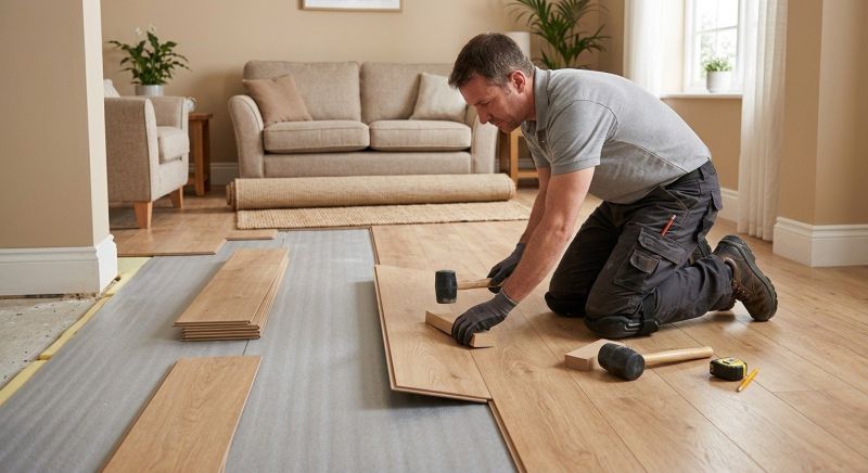 Laminate Floor Installation in Bowie, MD