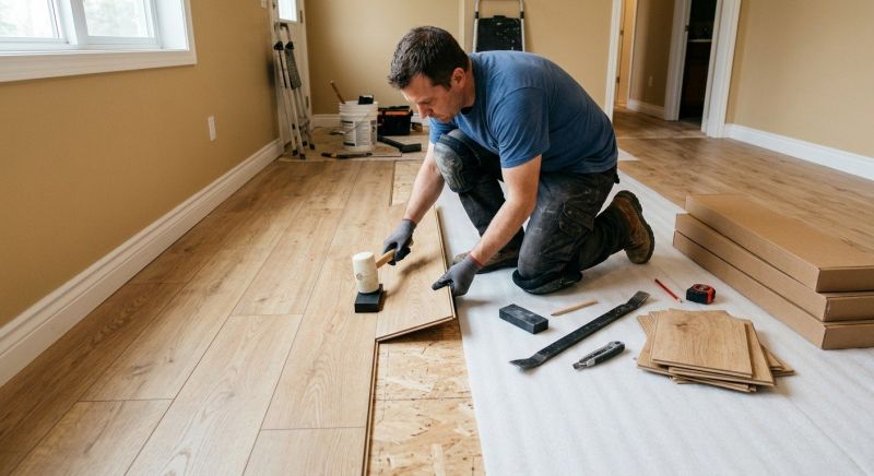 Laminate Floor Installation in Marriottsville, MD