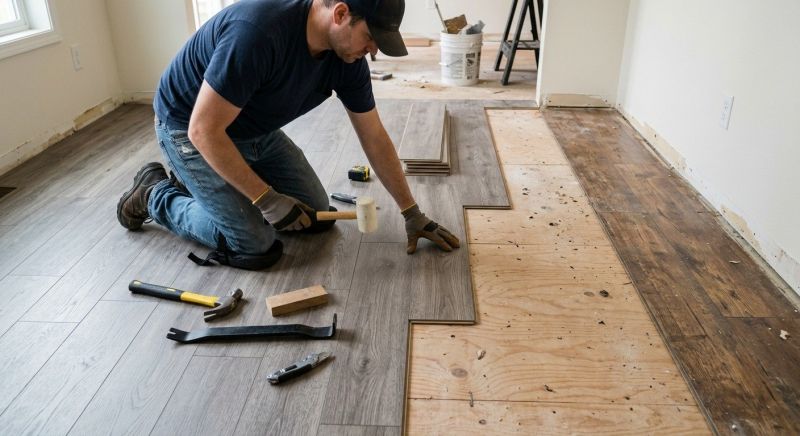 Laminate Floor Installation in Woodstock, MD