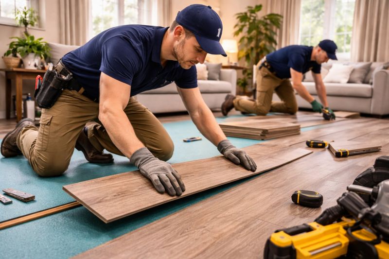 Laminate Floor Replacement in Baltimore County, MD