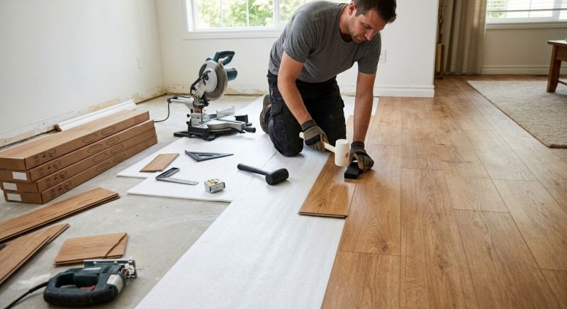 Laminate Floor Replacement in Burtonsville, MD