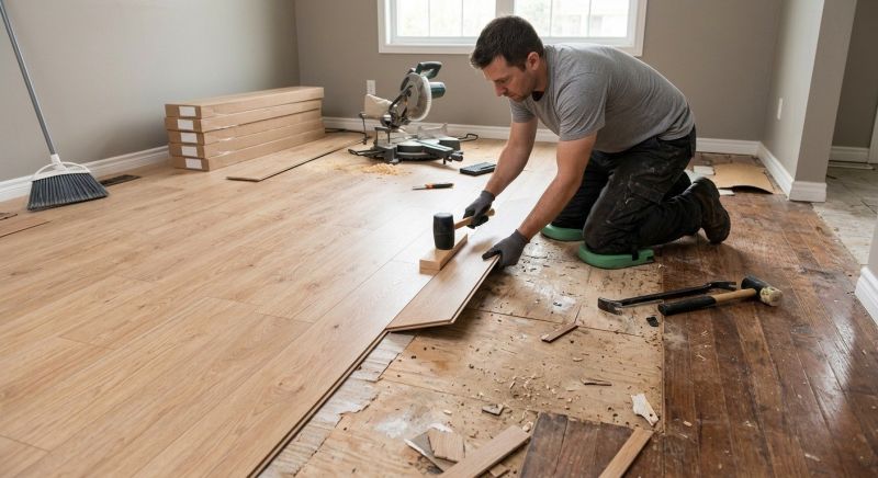 Laminate Floor Replacement in Linthicum Heights, MD