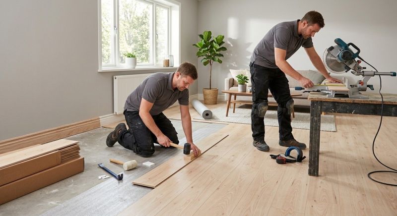 Laminate Wood Installation in Catonsville, MD