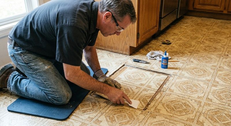 Linoleum Floor Installation in Ashton, MD