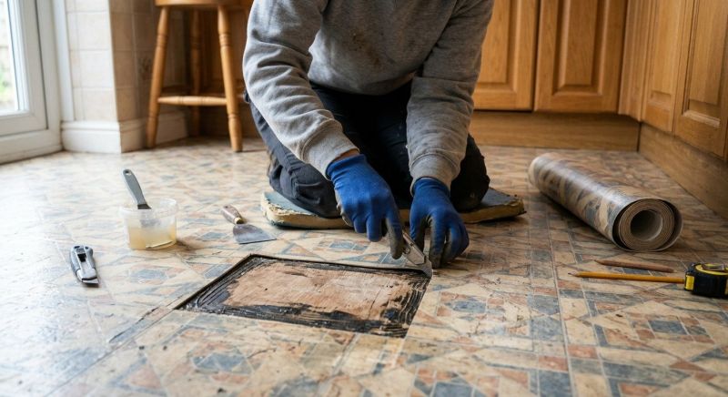 Linoleum Floor Installation in Burtonsville, MD