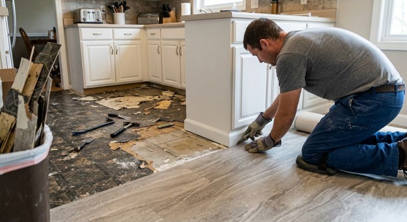 Linoleum Floor Installation in Essex, MD