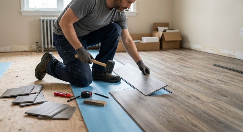 Linoleum Floor Installation in Fallston, MD