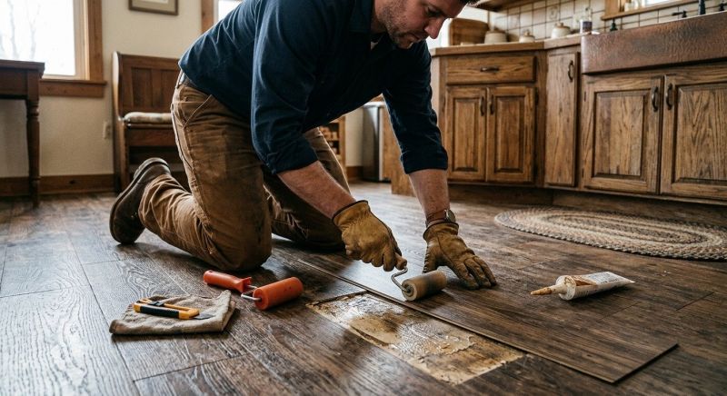 Linoleum Floor Installation in Lutherville Timonium, MD