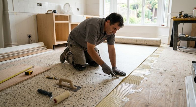 Linoleum Floor Installation in Nottingham, MD
