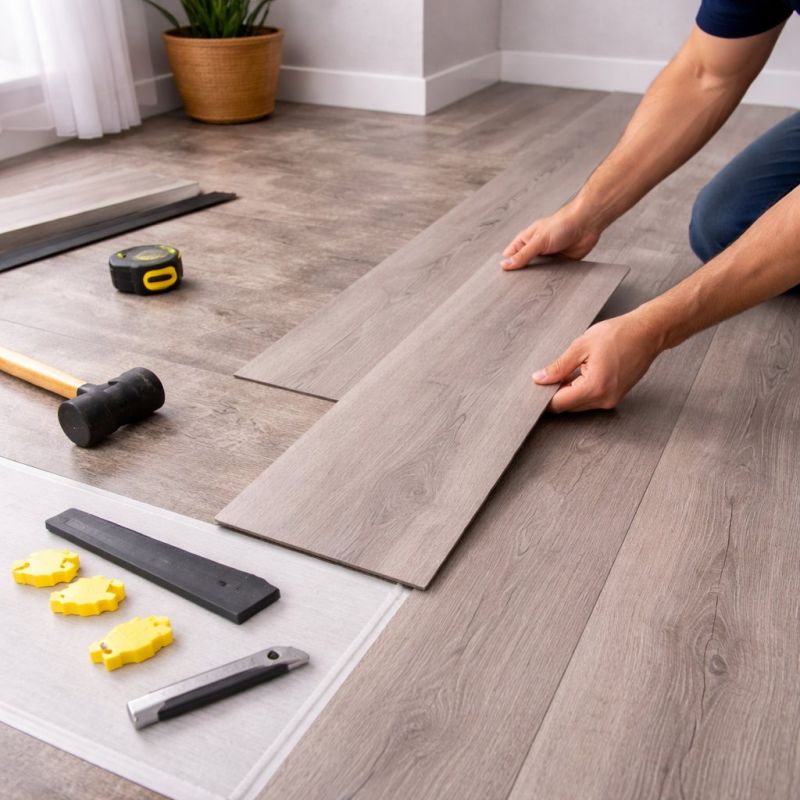 Luxury Vinyl Tile Installation in Baltimore, MD