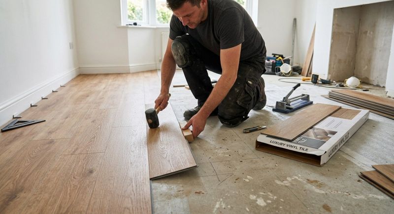 Luxury Vinyl Tile Installation in Glen Burnie, MD