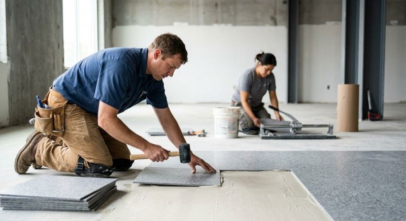 Lvt Flooring Installation in Howard County, MD