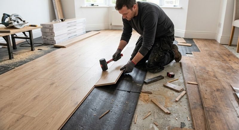 Plank Laminate Installation in Catonsville, MD