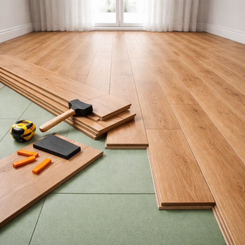 Plank Laminate Installation in Catonsville, MD