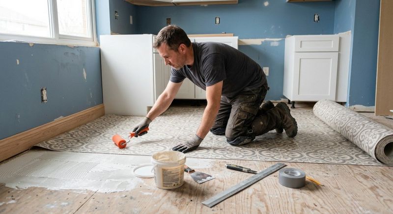 Sheet Flooring Installation in Nottingham, MD