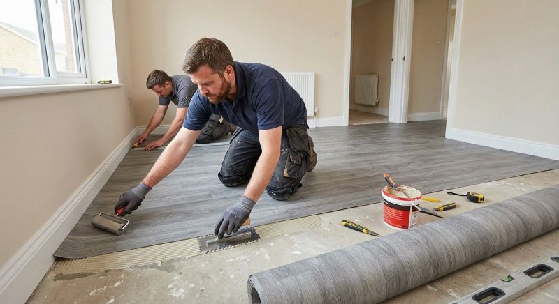 Sheet Vinyl Installation in Parkton, MD