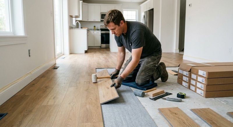 Vinyl Flooring Installation in Hanover, MD