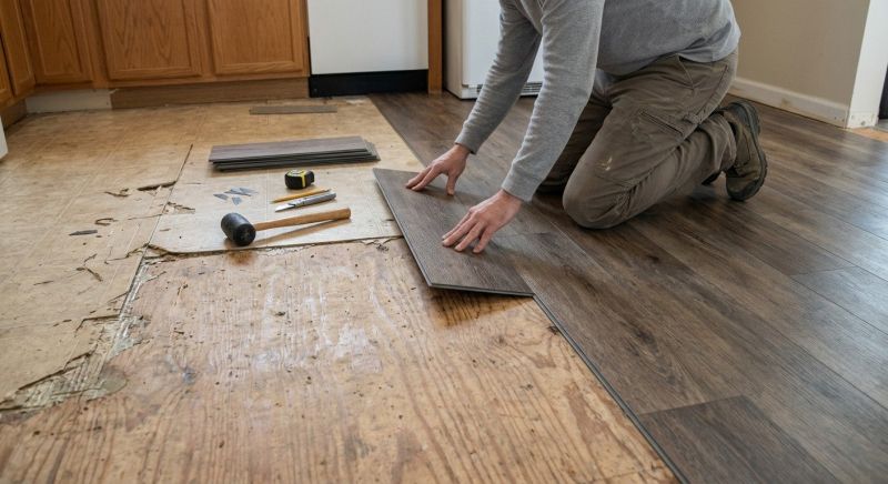 Vinyl Flooring Installation in Middle River, MD