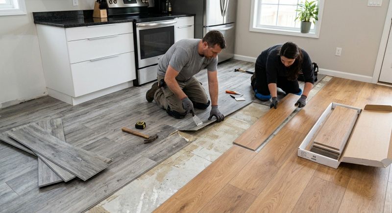 Vinyl Tile Replacement in Catonsville, MD