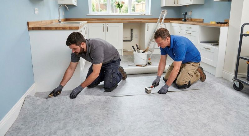 Linoleum Floor Installation in Severn, MD